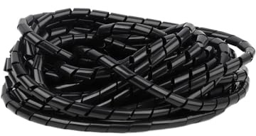 Manicotti protettivi a spirale, 1 metro di protezione a spirale for linea computer, avvolgicavo for tubi, gestore cavi da 3 mm, 4 a 10, gestione fasci avvolgimenti(8mm inside diameter)
