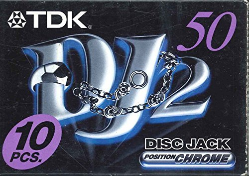 TDK DJ2-50EA Position Lot de 10 cassettes musicales Chromé
