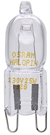 Osram 40w 230v G9 66740 Halopin Oven Rated Halogen Lamp