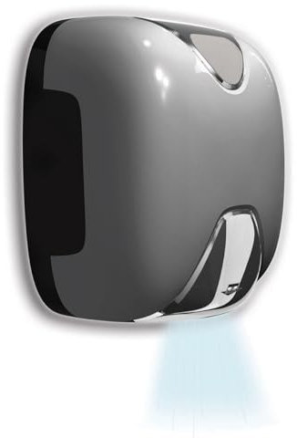 vama Asciugamani Elettrico con Fotocellula 1450W Laser Flow UV Basic BF Grigio