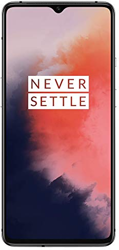 OnePlus 7T Smartphone Frosted Silver | 8 GB RAM + 128 GB Speicher | 16,6 cm AMOLED Display 90Hz Screen | Triple Kamera + Front-Kamera | Warp Charge 30