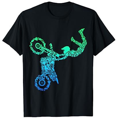 Dirt Bike Rider Motocross Enduro Dirt Biking Garçons T-Shirt
