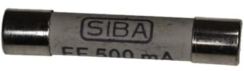 Siba 7017240.0.5 DMI Fuse 6.3x32mm 500mA 1000V FF aR for Multimeter Ceramic 002681