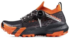 Mammut Dam trailrunning-sko Aenergy TR BOA® Mid GTX, Svart mörk tangerin, 40 2/3 EU