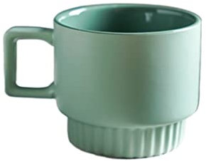 CRAGCO Tazze per Tazze Tazza di caffè Tazza Semplice Tazza Semplice Creativo Femmina Ceramica Latte Tazza Famiglia con Manico Facile da Pulire Tazza di caffè (Color : B)