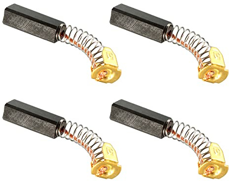 QUARKZMAN 4uds 20mm x 7mm x 6mm Reemplazo Carbón Escobilla | Motor Carbón Escobilla para Potencia Herramienta, Eléctrica Herramientas