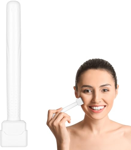 LOPHE Microneedle Derma Roller, Microneedle Roller Pen, Derma Roller Soin de la Peau pour Le Visage, Rides Visage, vergetures, la croissanc Cheveux Needles Professional Microneedling Derma