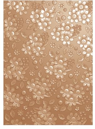 OTCRAFT Pochoirs de gaufrage 3D pour cartes, bricolage, scrapbooking, album photo, 16 x 11,5 cm