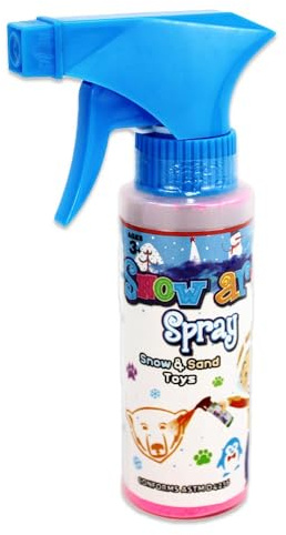 BEMIRO Sprühkreide für Kinder – Einfache Anwendung mit Wasser, für Schnee und Sand, ab 3 Jahren (1)