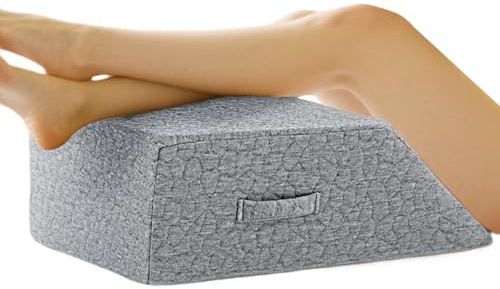 Beinkissen, Beinkeil, ergonomische Unterstützung, Memory-Schaum-Kissen, 60 x 50 x 20 cm, ideal für Bettnutzung, Höhe, Schmerzlinderung, Lesen, Entspannung und Komfort zu Hause