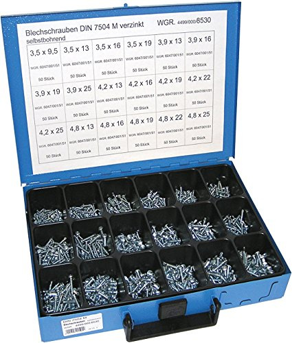 Dresselhaus 4499/000/06 8530 Schrauben-Set Schrauben-Sortiment Stahl