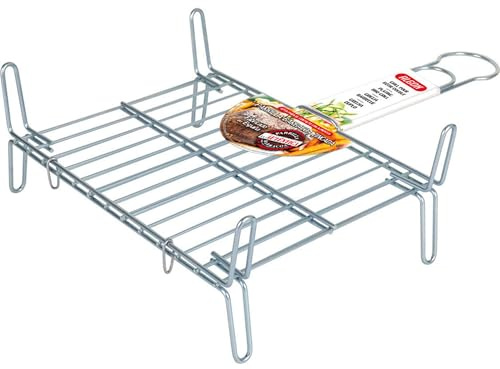 Algon grillrost, Edelstahl, Silber, 25 x 30 cm