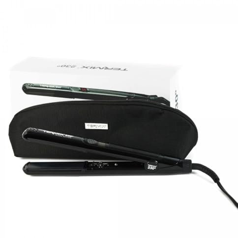Termix 230 Black Edition. Piastra per Capelli con Tecnologia a Piastre in Ceramica. Sistema di Regolazione Digitale della Temperatura, Nero