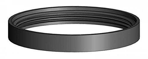 Refrateck 10 guarnizioni in silicone Ø 80 mm, per tubo di stufa pellet, max 250 °C, nero