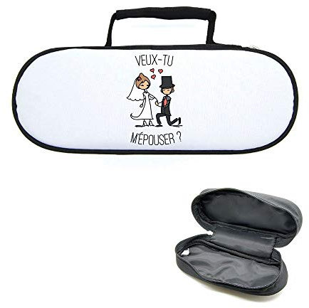 Mygoodprice Tasche für Boccia-Kugeln, Motiv: „Veux tu m's“