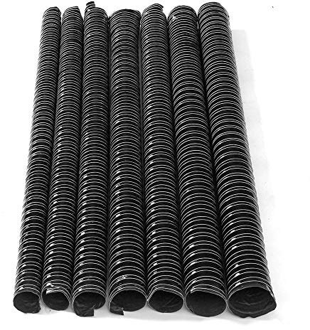 Tuyau flexible en silicone pour tuyau d'air Noir Longueur 1 m, 45mm, 1