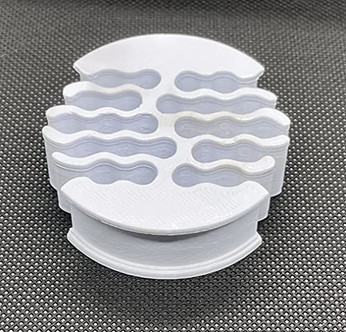 Ethernet Network Cable Comb Tool CAT5E and CAT6 Network Cable (White)