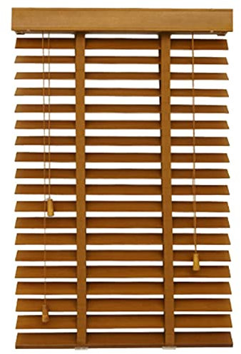 Horizontale Jalousien, Jalousien Aus Holz, Lichtfilternde Jalousien, Jalousien Aus Holz, Jalousien FüR TüRen Und Fenster, Verdunkelungsrollos FüR PrivatsphäRe 5 cm Lamellen Innen,140x180cm/55 * 71in
