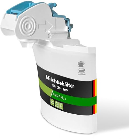 Harren24 Milchbehälter inkl. Milchschlauch CRP482/01 kompatibel mit Philips Senseo Kaffeepadmaschine Latte Select HD7850, HD7852, HD7854, Ersatz Milchkanne