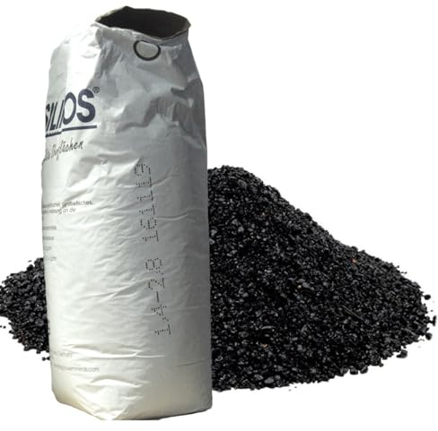 Scorie di Argilla Abrasivo Asilikos 25Kg, 1.4-2.8 mm - Sabbia per Sabbiatrice, Durezza 6-7 Mohs, Riutilizzabile 6-7 Volte, Legno, Metallo, Ruggine - LordsWorld