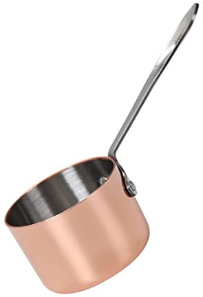 GOOHOCHY Taza De Salsa Para Bistec Recipiente Para Condimentos De Acero Inoxidable Taza Para Salsa Mango Para Uso Restaurante