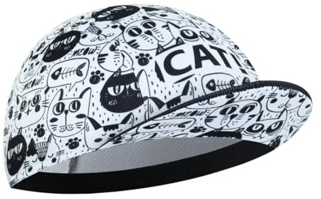 Corsehild Fahrradmütze Unter Helm Radsport-Kappen für Unisex Fahrradmütze