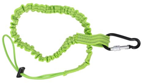 Anneome 3piezas Cuerdas De Seguridad Para Lanyards Retráctiles Mosquetón Soporte Para Pesadas Lanyards Ajustables Para Profesional Capacidad De Lb