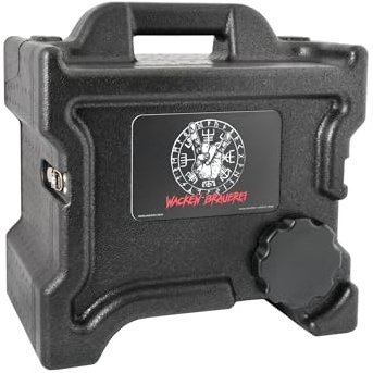 WACKEN BRAUEREI Dosenbutler Bierkühlbox für 12 Bierdosen | Passive Kühlbox für bis zu 0,5 Liter Dosen, Beer Box für Festival, Outdoor, Grillen