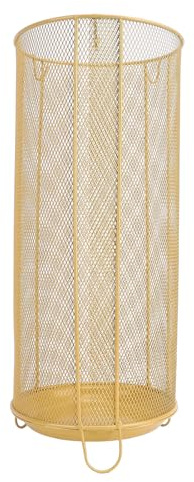 Runder Regenschirmständer, 19,7x47cm, Eisen, Stabil & Mit Mesh-Design, Freistehender Regenschirmhalter, Mit Großem Fassungsvermögen, Für Flur Zuhause Büro Hotel (Style 3 (105x52cm / 41.3x20.5in))
