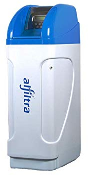 ALFILTRA Wasserenthärtungsanlage - Basic 40 - Kompakte Entkalkungsanlage für weiches Wasser, Salzsparend, einfache Installation, automatisch, für 2 bis 5 Personen - Deutsche Qualitätsmarke