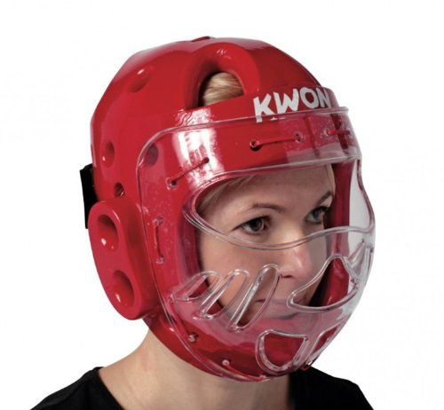 KWON Kopfschutz Ksl, Mit Visier, Versch. Farben Kwon Rot S