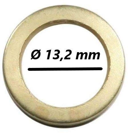 50 Fitschenringe - Außen Ø 18,8 mm/Innen Ø 13,2 mm