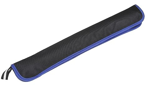 Baoblaze Flöten-Aufbewahrungstasche, Geschenktasche für Blockflöten, tragbare vertikale Flötentasche aus Oxford-Stoff für Blockflöten, Schwarz Blau
