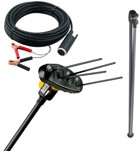 Crisalide® - Volpi Giulivo 4YOU Scuotitore Raccogli Olive Abbacchiatore Scuotiolive a Batteria - Nero
