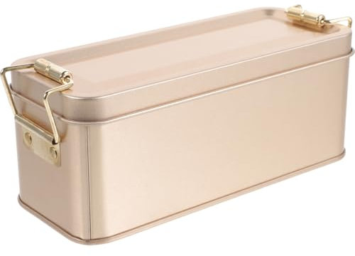 Alipis Boîte À Biscuits Récipient À Céréales Récipient En Métal Avec Couvercle Boîtes À Biscuits Avec Couvercles Pour Scatole Regalo Per Biscotti Petites Boîtes Petites Boîtes À