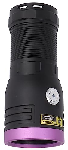 Xiuganpo Linterna Ultravioleta 365nm, Linterna Profesional de Luz LED NEGRO de Aleación de Aluminio, Linternas Ultravioleta Potentes con Carga USB para Detección de Orina de Mascotas,