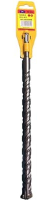 PNJB Hammer Drill Bit, Long Lasting Performance, Drilling Masonry, Concrete, Brick, Stone, Reliable & Efficient, Heat Resistance, (22X350MM)