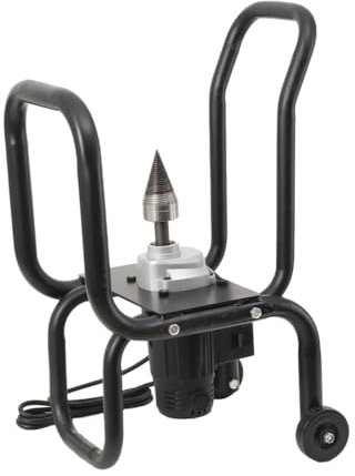 ECUTEE Elektrischer Holzspalter Brennholzspalter 2000W 220V Häckselholzdurchmesser 20cm, Spalt System für Brennholz und Hartholz, Brennholz für Kamin Lagerfeuer Holzofen Feuerstelle Pizzaofen Grill