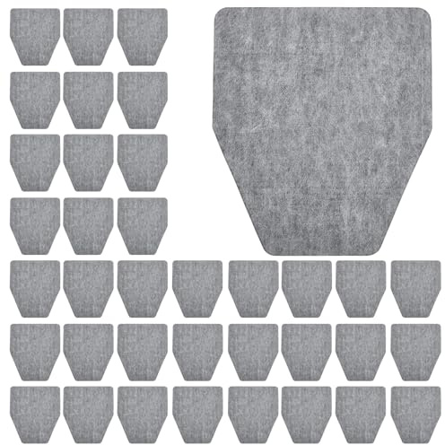Maasechs 50 Pcs Disposable Urinal Mats for Men Bathroom Commercial Urinal Pads for Mens Room Toilet Mats Non Slip Water Absorption Deodorization Toilet Floor Protector from Urine, Gray