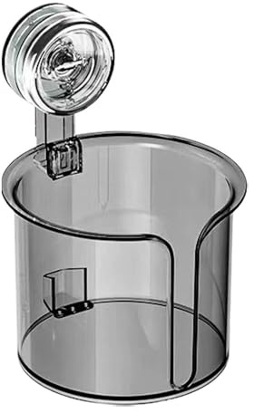 Yiokii Distributeur de papier toilette à ventouse puissante pour salle de bain, boîte de rangement murale, organisateur de mouchoirs, papiers