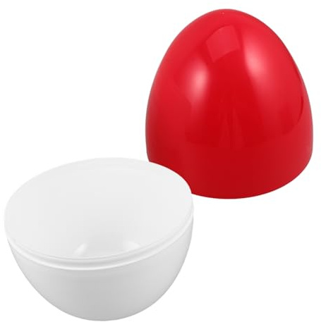 FUTUREORYY Diy Egg Holders Giant White Fillable Egg Container for Christmas Boxes Slide Style Packaging Vending Machine Ball and Large White Box Needs