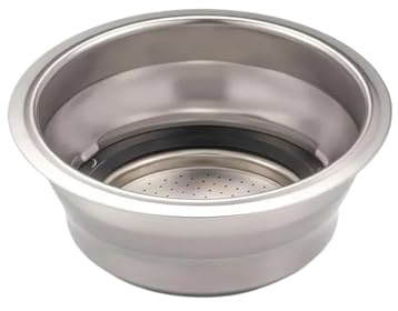 Cestello Filtro Pressurizzato ESE Pod Da 51 Mm 1 Tazza/2 Tazze, Compatibile Con Macchina Da Caffè Delonghi, EC680 EC685 ECP35.31 ECF01(2 Cup Basket)