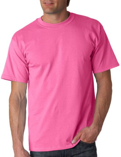 Gildan Men's G2000 Ultra Cotton Adult T-Shirt, Azalea, Large