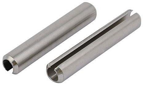 M10 x 60 mm 304 perni di tensione per perno a molla in acciaio inossidabile 304, 2 pezzi