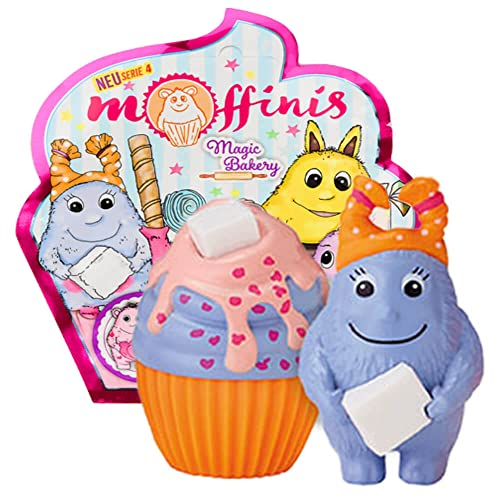 Generisch Blue Ocean Moffinis Figur Sammelfigur Serie 4 - Magic Bakery - Moffini Muffin Monster - Figur Smilla