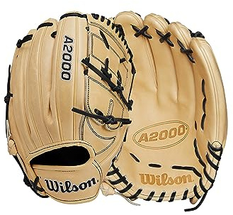 Wilson 2024 A2000 B2 12 Pitcher s Baseball Glove - Right Hand Throw,Blonde/Black