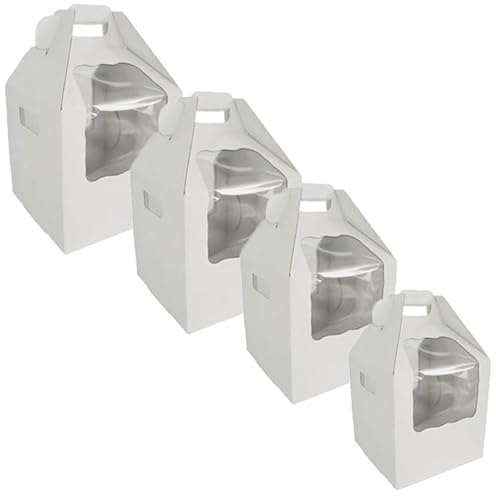 Mytortenland Premium Tortenkarton/Tortenbox mit Sichtfenster (40 cm)