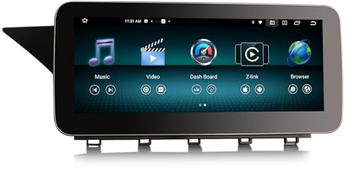 GONFEN 10,25 Zoll IPS Bildschirm 8-Kern Android 13 DAB+ Autoradio für Mercedes GLK-Klasse X204 NTG 4.0 mit GPS Navi Unterstützt CarPlay Android Auto 64GB ROM Bluetooth SWC WiFi DSP COMAND-System TPMS
