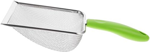 WESIEVYA Shovel Da Spiaggia Mesh Per Setaccio Per Sabbia Raccolta Di Conchiglie Giocattolo Da Spiaggia Resistente e Riutilizzabile Per Divertimento Estivo