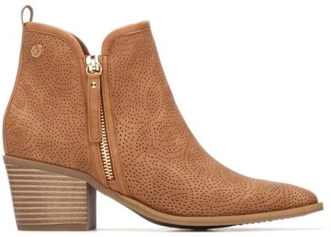 XTI - Botas Camperas Mujer Camel - Calzado Cómodo y Versátil - Moda casual - Modelo 14526603 (Talla 37)